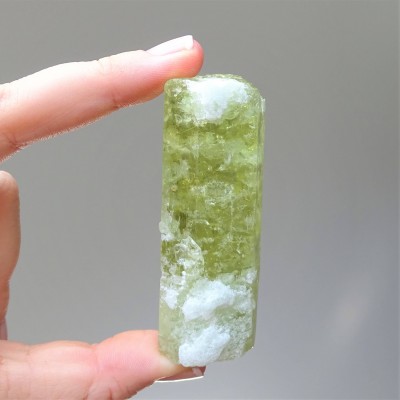 Heliodor natural crystal 94.30g, certificate, Brazil