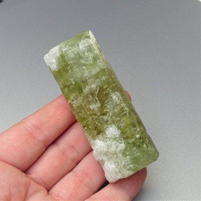 Heliodor natural crystal 94.30g, certificate, Brazil