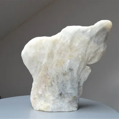 Ruby natural crystals in marble 1055g, Vietnam