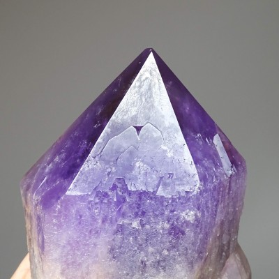 Amethyst natural crystal with ametrine, elestial 1694g, Bolivia