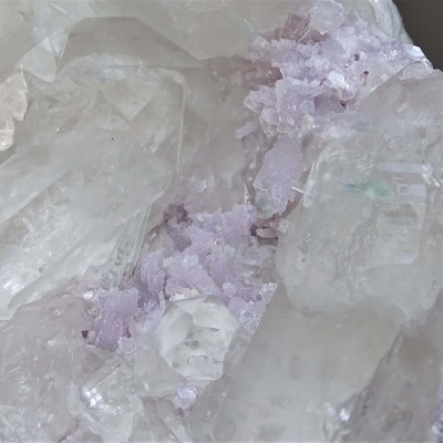 Turmalin verschmolzener Kristall, Lepidolit 1 778g, Afghanistan