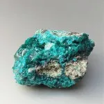 Dioptas přírodní krystaly v hornině 164g, Kongo