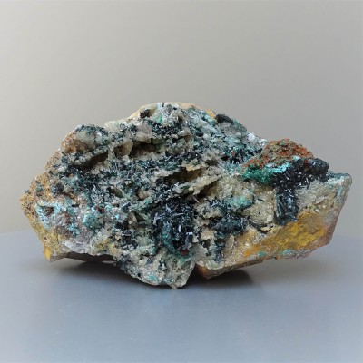 CLINOATACAMITE natural crystals 500g, Peru, collection piece