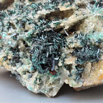 CLINOATACAMITE natural crystals 500g, Peru, collection piece