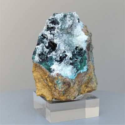 CLINOATACAMITE natural crystals Peru, collection piece