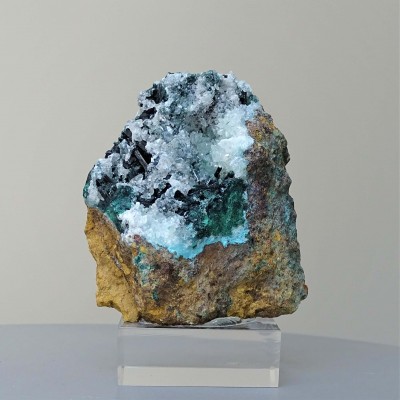 CLINOATACAMITE natural crystals Peru, collection piece