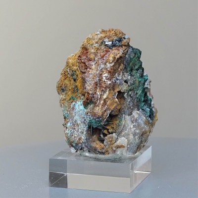 CLINOATACAMITE natural crystals 141g, Peru, collection piece