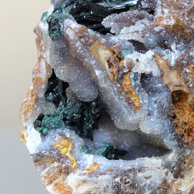 CLINOATACAMITE natural crystals 141g, Peru, collection piece