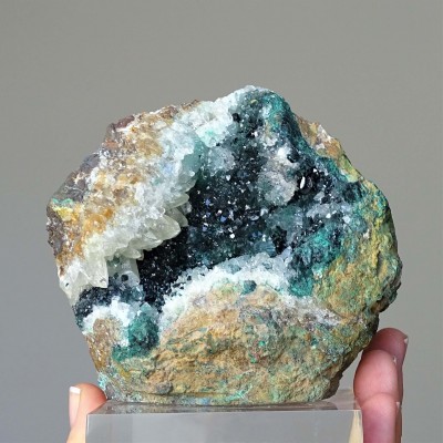 CLINOATACAMITE natural crystals 640g, Peru, collection piece