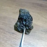 Vltavín (Moldavit) tektit 10,9g, Česká republika