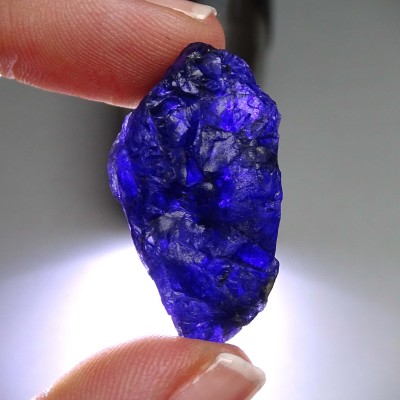Iolite/Cordierite natural mineral top quality 12.3g, Tanzania