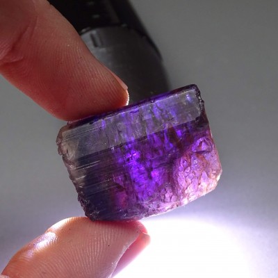 Tanzanite natural raw mineral 28g, Tanzania