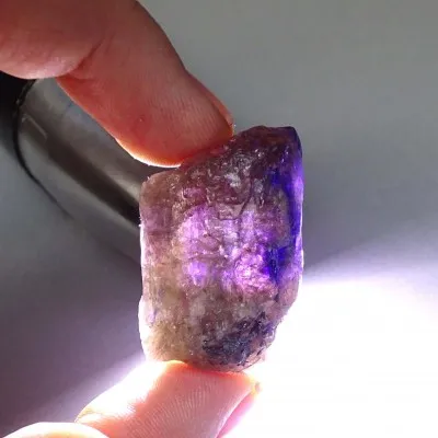 Tanzanite unheated natural raw mineral 25.4g, Tanzania