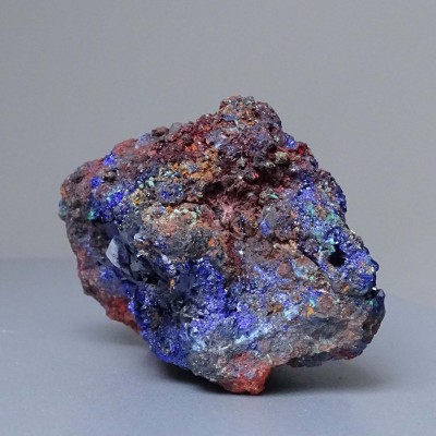 Azurite crystals in rock 276g, Morocco
