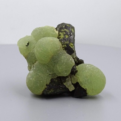 Prehnit mit Epidot, natürliches Mineral 96,7g, Mali