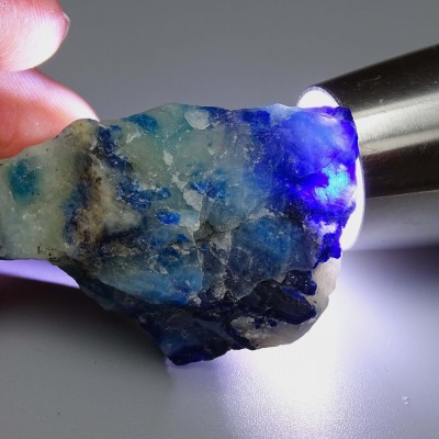 Afghanite natural mineral 36.9g, Afghanistan