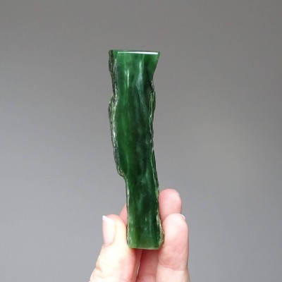Natural polished jade 83.7g, Russia