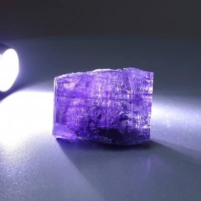 Scapolite purple natural crystal 26.7g, Afghanistan