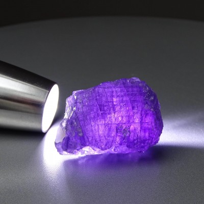 Scapolite purple natural crystal 37.7g, Afghanistan