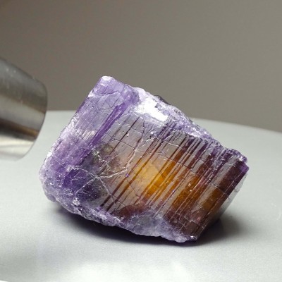 Scapolite purple natural crystal 170.5g, Afghanistan