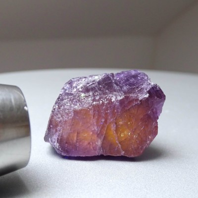 Scapolite purple natural crystal 30.9g, Afghanistan