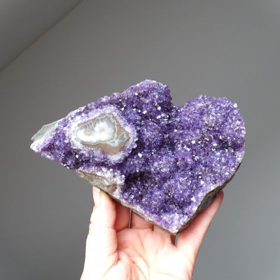 Amethyst natural druse 588g, Uruguay