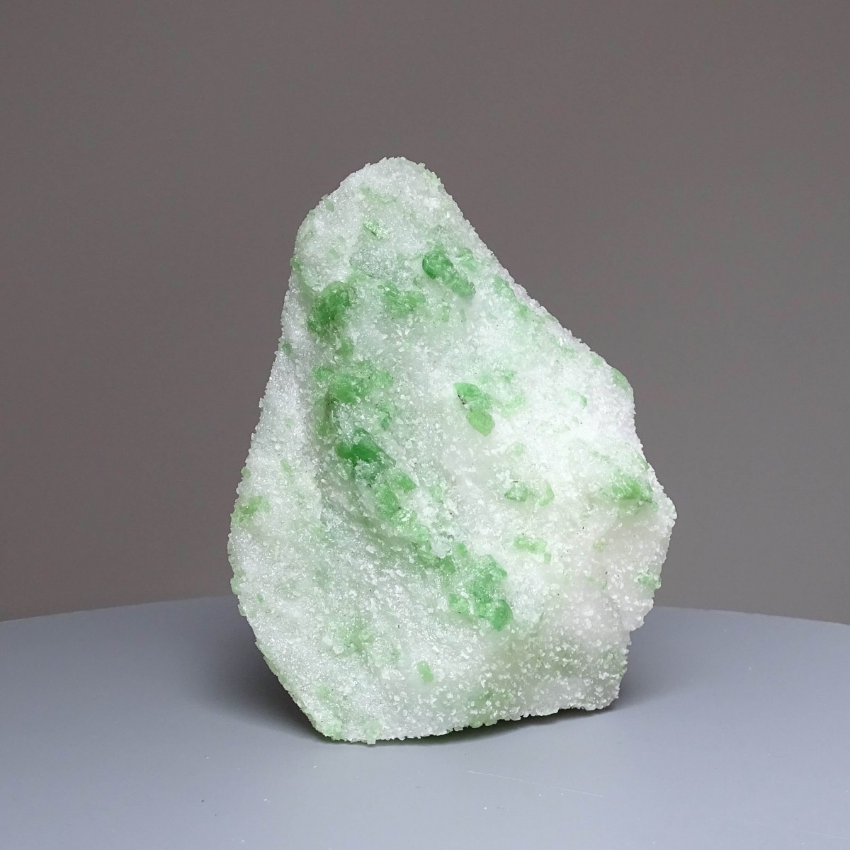 Pargasite crystals in marble 438g, Vietnam