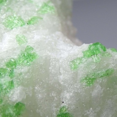 Pargasite crystals in marble 344g, Vietnam