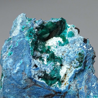 Dioptas natural crystals 426g, Congo