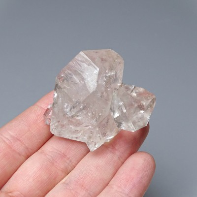 Herkimer natürlicher Quarzkristall 44g, Marokko