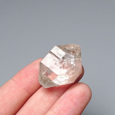 Herkimer natürlicher Quarzkristall 13g, Marokko