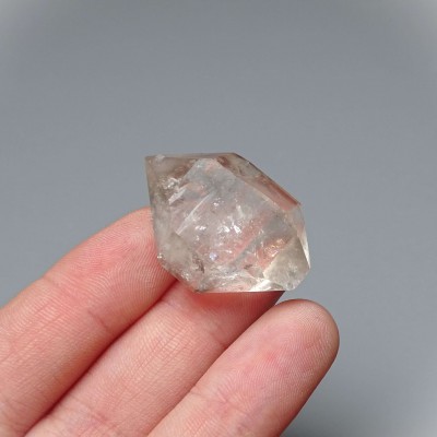 Herkimer natürlicher Quarzkristall 13g, Marokko