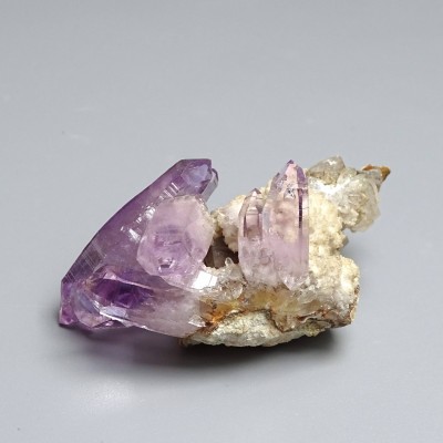 Natürliche Amethystkristalle im Gestein 36,8g, Mexiko