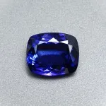 Tanzanite investment gemstone cut 14.70ct, certificate, Tanzania