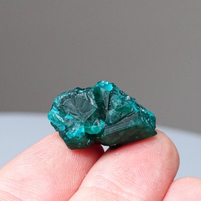 Dioptas natural crystal 4.1g, Congo