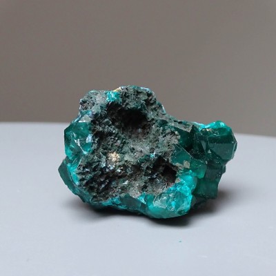 Dioptas natural crystals 12.1g, Congo