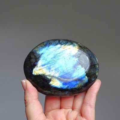 Labradorite polished 396g, Madagascar