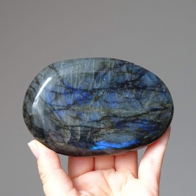 Labradorite polished 442g, Madagascar