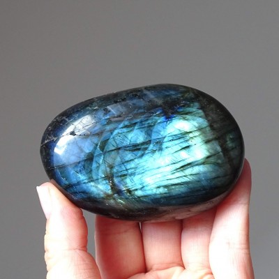 Labradorite polished 229g, Madagascar