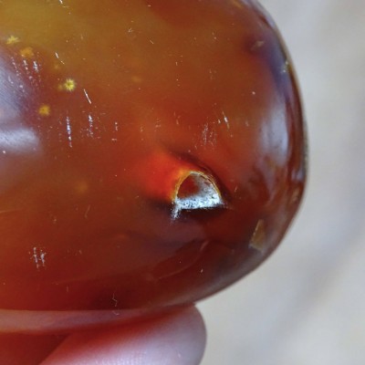 Carnelian polished 151g, Madagascar