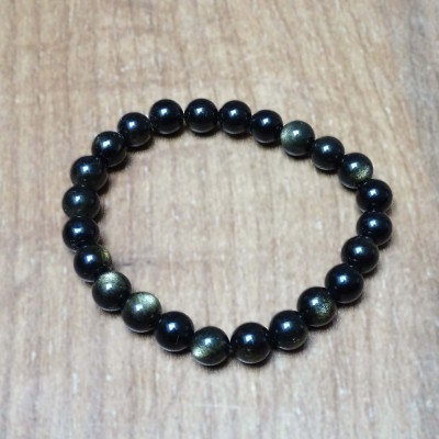 Golden obsidian - bracelet