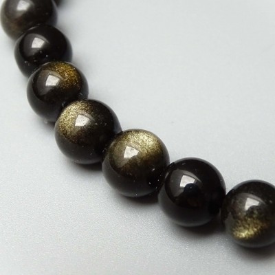 Golden obsidian - bracelet