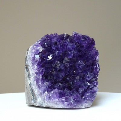 Amethyst natural druse 334g, Uruguay