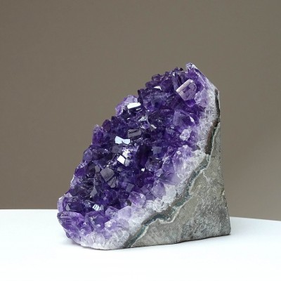 Amethyst natürliche Druse 334g, Uruguay