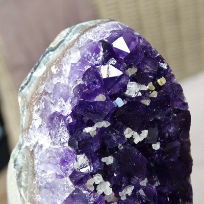 Amethyst natürliche Druse 313g, Uruguay