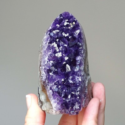 Amethyst natürliche Druse 313g, Uruguay