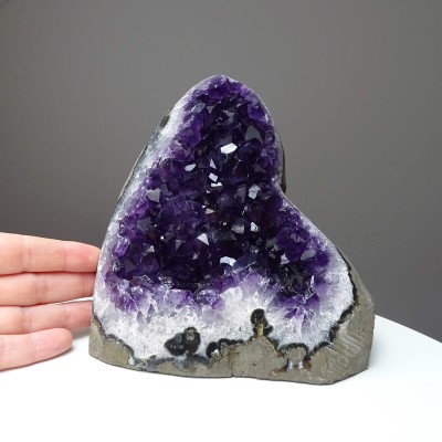 Amethyst natürliche Druse 2503g, Uruguay