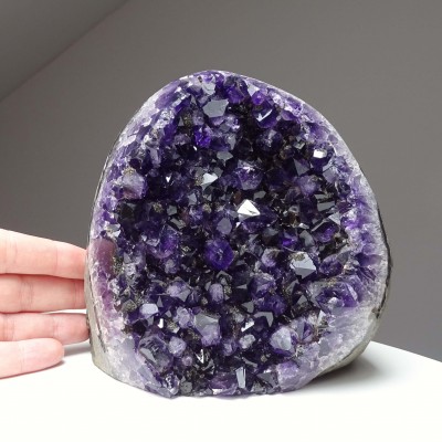 Amethyst natürliche Druse 2515g, Uruguay