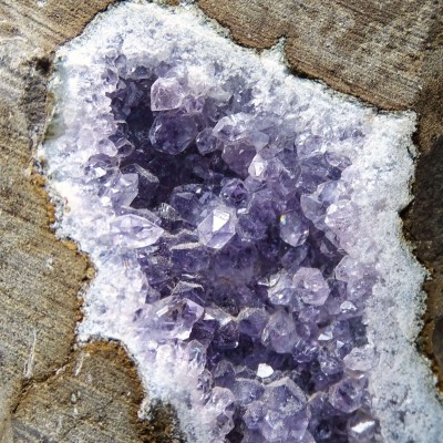 Amethyst natürliche Druse 2515g, Uruguay