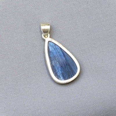 Pietersit natural mineral pendant in silver 6.4g, Namibia